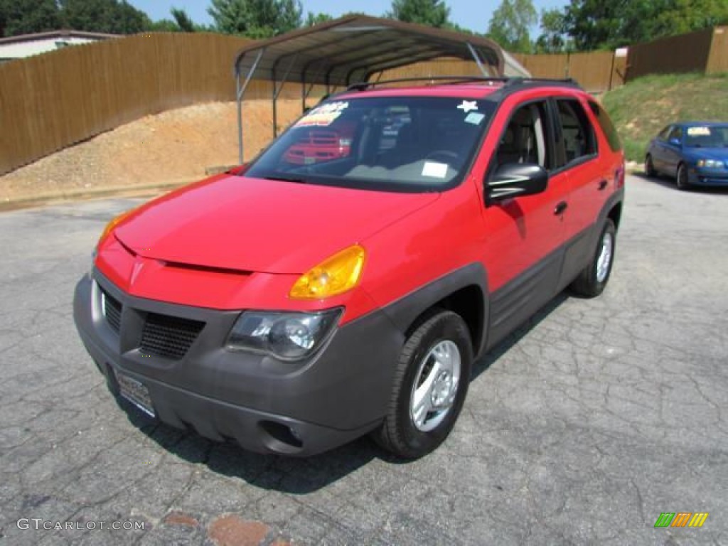 2001 Aztek GT - Bright Red / Dark Gray photo #11