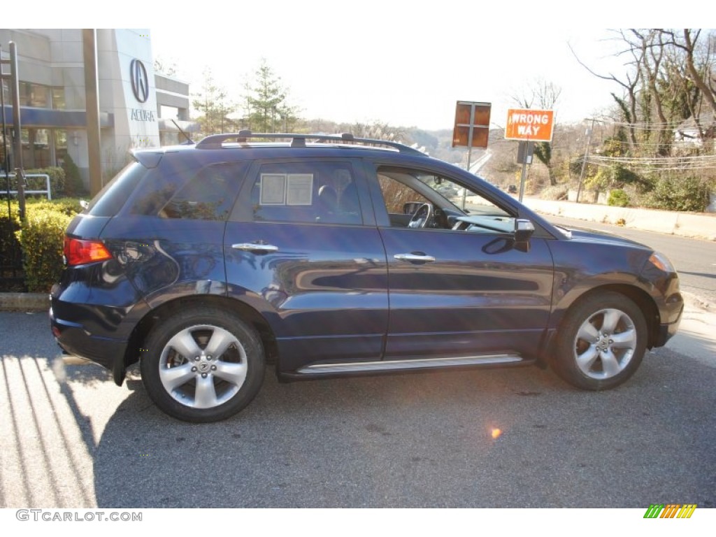 2008 RDX Technology - Royal Blue Pearl / Ebony photo #3