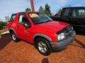 2001 Wildfire Red Chevrolet Tracker ZR2 Soft Top 4WD  photo #1