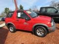 2001 Wildfire Red Chevrolet Tracker ZR2 Soft Top 4WD  photo #2
