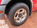 2001 Chevrolet Tracker ZR2 Soft Top 4WD Wheel and Tire Photo