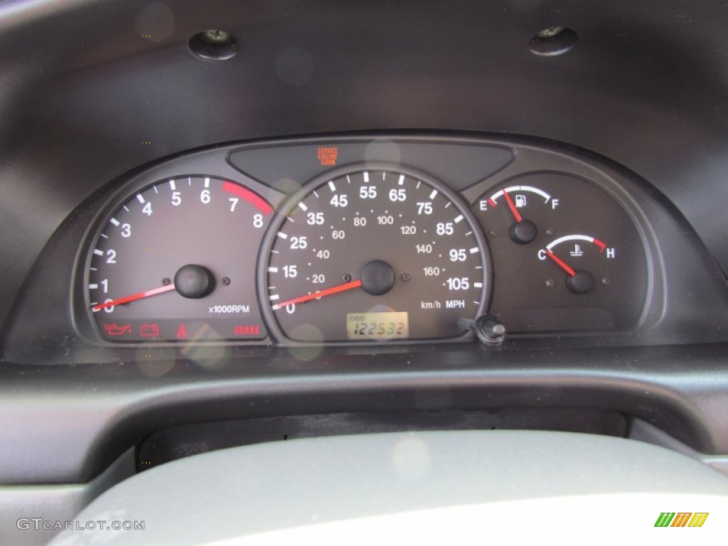 2001 Chevrolet Tracker ZR2 Soft Top 4WD Gauges Photo #57634531