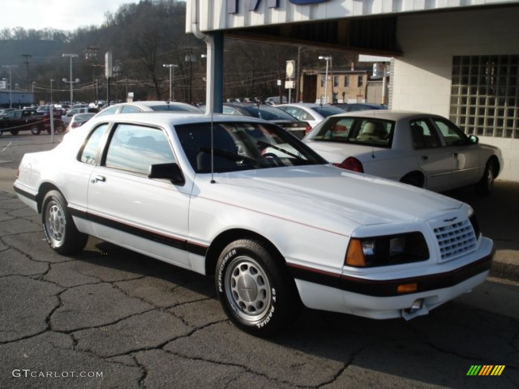 1986 Ford Thunderbird Turbo Coupe Exterior Photos