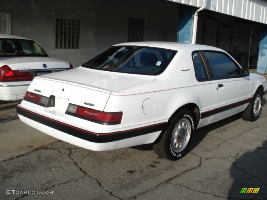 1986 Thunderbird Turbo Coupe - Oxford White / Gray photo #8