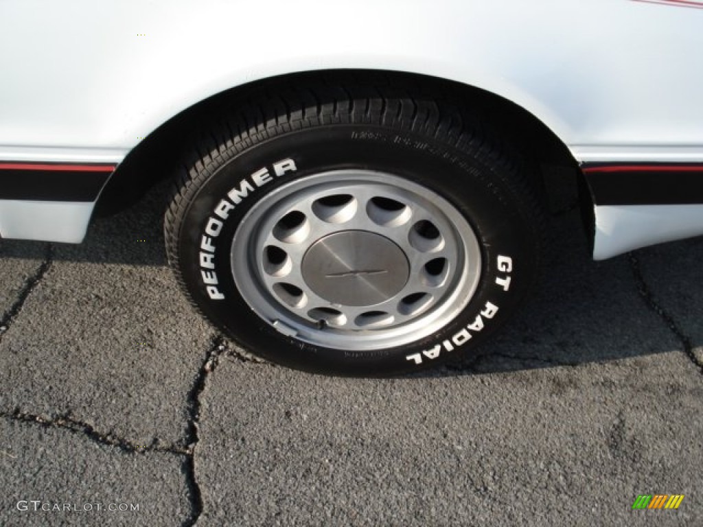 1986 Thunderbird Turbo Coupe - Oxford White / Gray photo #10