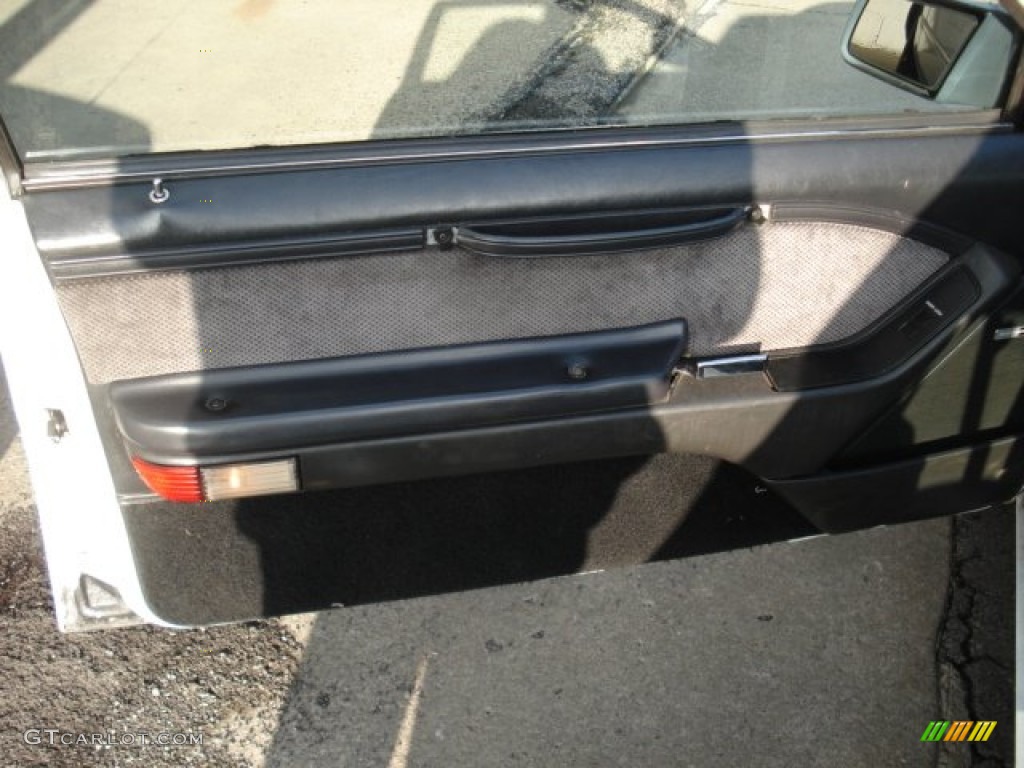 1986 Thunderbird Turbo Coupe - Oxford White / Gray photo #15