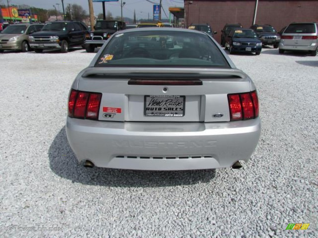2000 Mustang GT Coupe - Silver Metallic / Medium Graphite photo #3