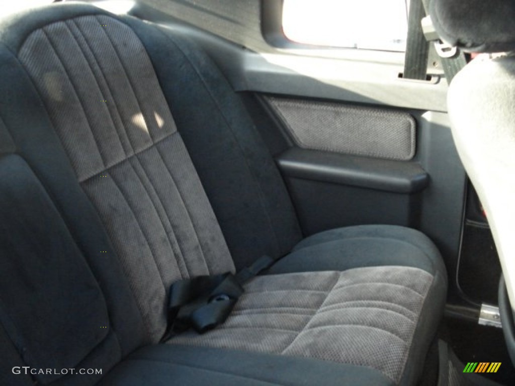 Gray Interior 1986 Ford Thunderbird Turbo Coupe Photo #57635224