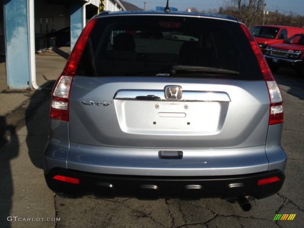 2009 CR-V EX 4WD - Glacier Blue Metallic / Gray photo #7