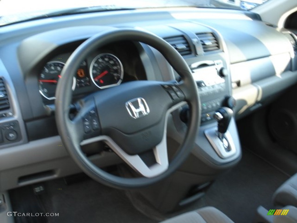 2009 CR-V EX 4WD - Glacier Blue Metallic / Gray photo #13