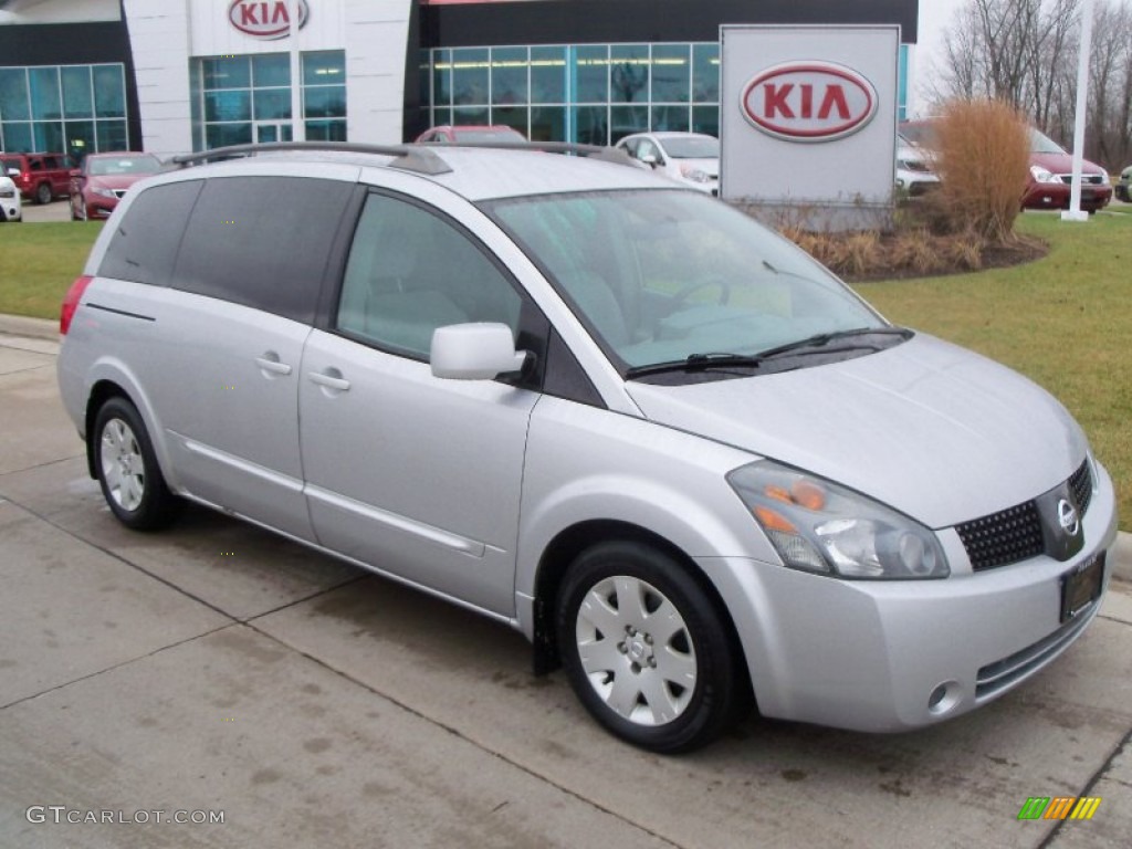 2004 Quest 3.5 S - Silver Mist Metallic / Gray photo #1