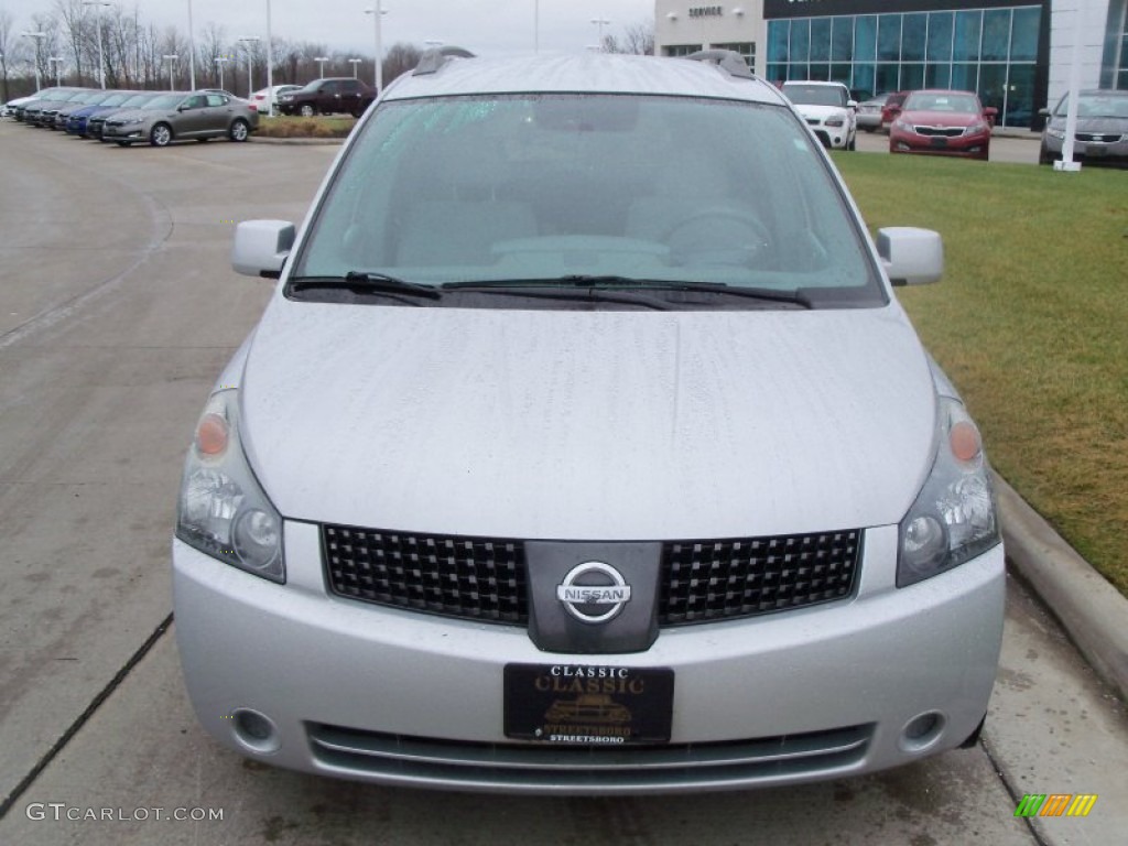 2004 Quest 3.5 S - Silver Mist Metallic / Gray photo #2