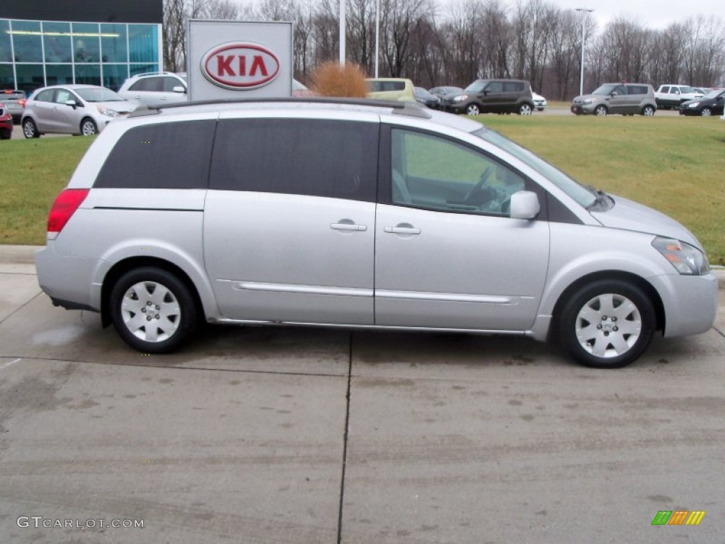 2004 Quest 3.5 S - Silver Mist Metallic / Gray photo #3