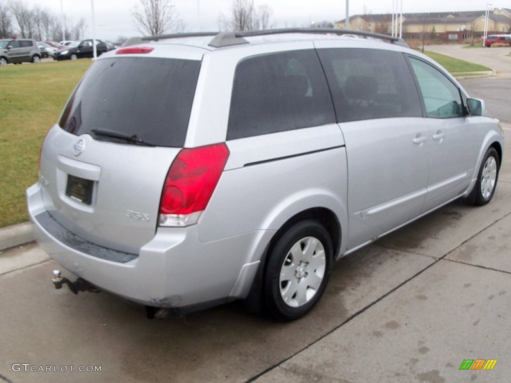 2004 Quest 3.5 S - Silver Mist Metallic / Gray photo #4