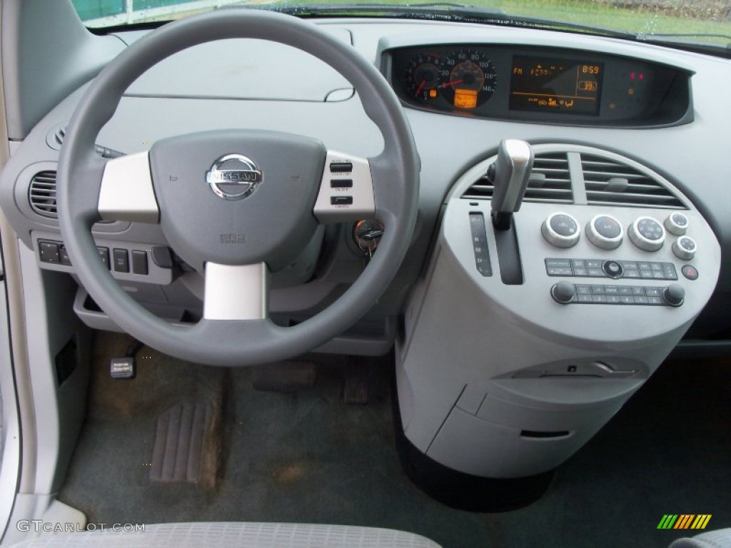 2004 Quest 3.5 S - Silver Mist Metallic / Gray photo #15