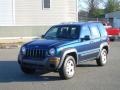 2003 Patriot Blue Pearl Jeep Liberty Sport 4x4  photo #4