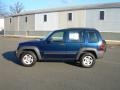 2003 Patriot Blue Pearl Jeep Liberty Sport 4x4  photo #5