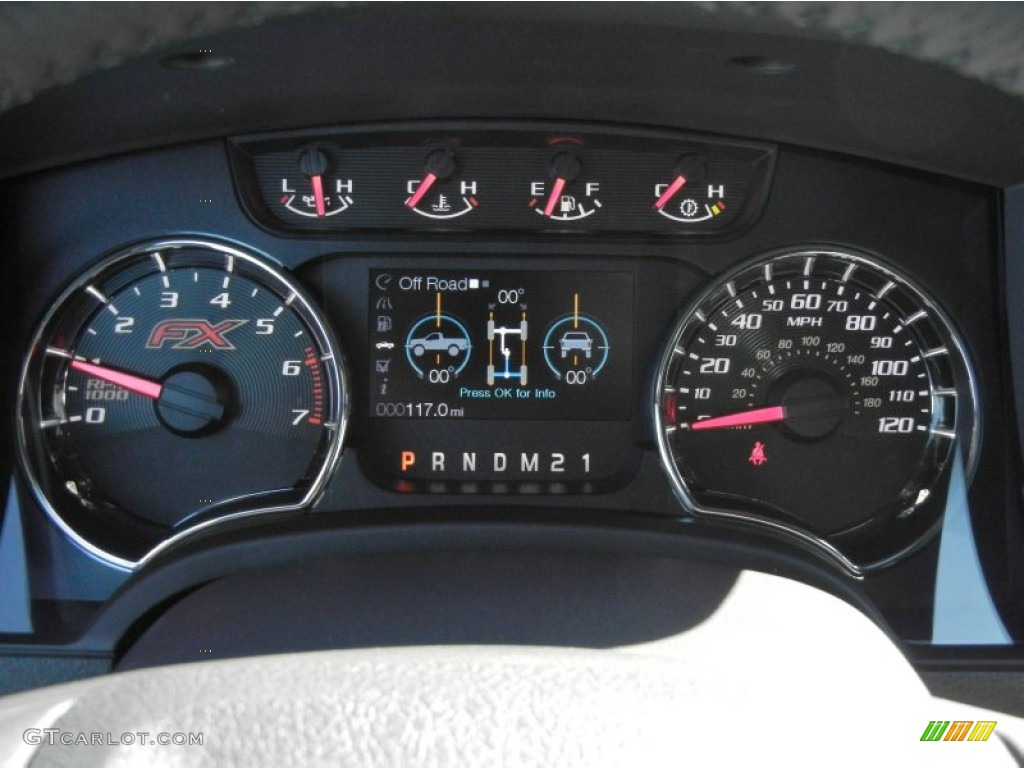 2012 Ford F150 FX2 SuperCrew Gauges Photo #57636853