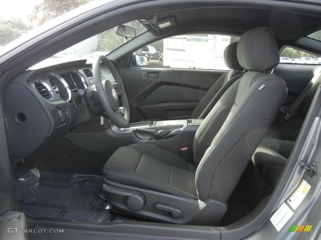 2012 Mustang V6 Coupe - Sterling Gray Metallic / Charcoal Black photo #5