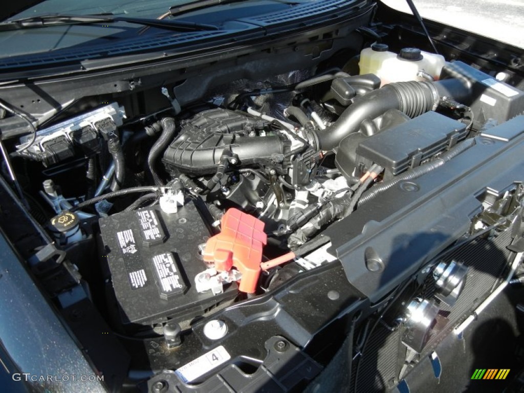 2012 Ford F150 XL Regular Cab 3.7 Liter Flex-Fuel DOHC 24-Valve Ti-VCT V6 Engine Photo #57637459