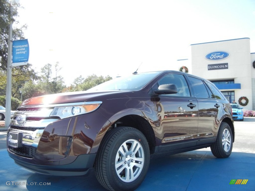 2012 Edge SE - Cinnamon Metallic / Medium Light Stone photo #1