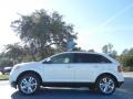 2012 White Platinum Metallic Tri-Coat Ford Edge SEL  photo #2