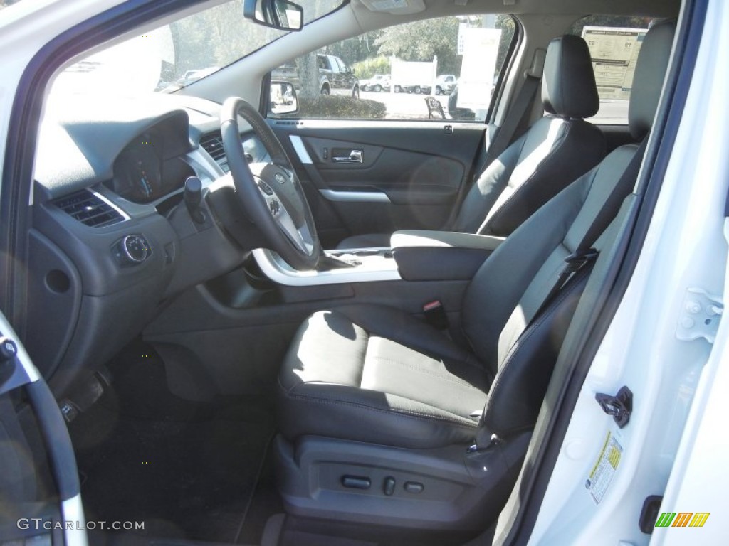 2012 Edge SEL - White Platinum Metallic Tri-Coat / Charcoal Black photo #5