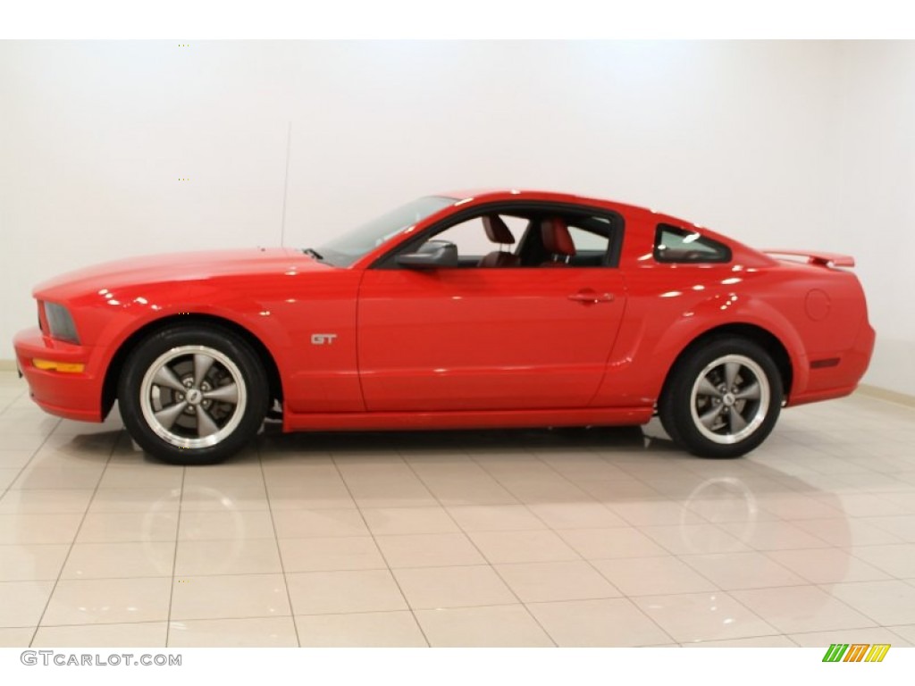 Torch Red 2005 Ford Mustang GT Premium Coupe Exterior Photo #57637912