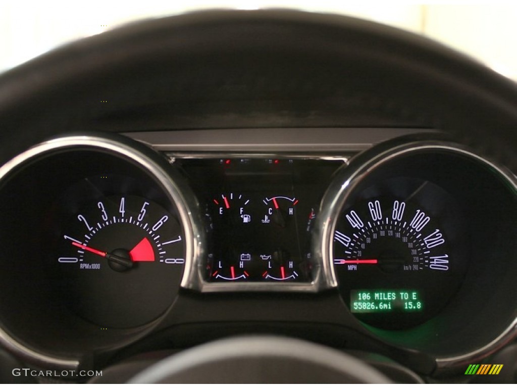 2005 Ford Mustang GT Premium Coupe Gauges Photo #57637981