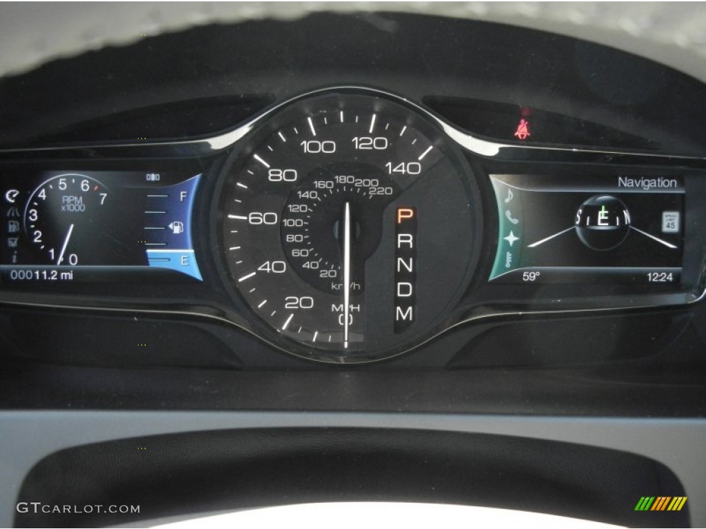 2012 Lincoln MKX FWD Gauges Photo #57638095