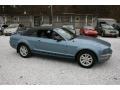 2006 Windveil Blue Metallic Ford Mustang V6 Deluxe Convertible  photo #2