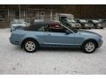 2006 Windveil Blue Metallic Ford Mustang V6 Deluxe Convertible  photo #3