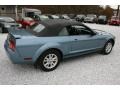 2006 Windveil Blue Metallic Ford Mustang V6 Deluxe Convertible  photo #4