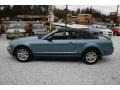 2006 Windveil Blue Metallic Ford Mustang V6 Deluxe Convertible  photo #9