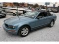 2006 Windveil Blue Metallic Ford Mustang V6 Deluxe Convertible  photo #10