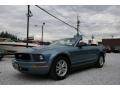 2006 Windveil Blue Metallic Ford Mustang V6 Deluxe Convertible  photo #31
