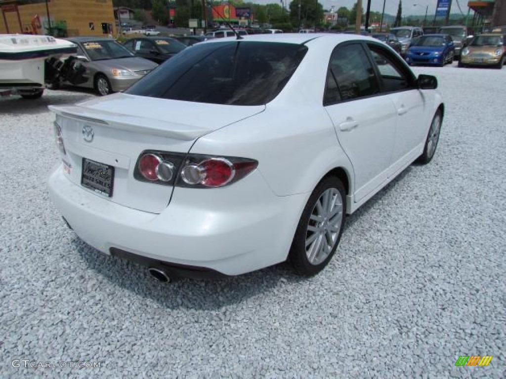 2006 MAZDA6 MAZDASPEED6 Sport - Whitewater Pearl Mica / Black photo #3