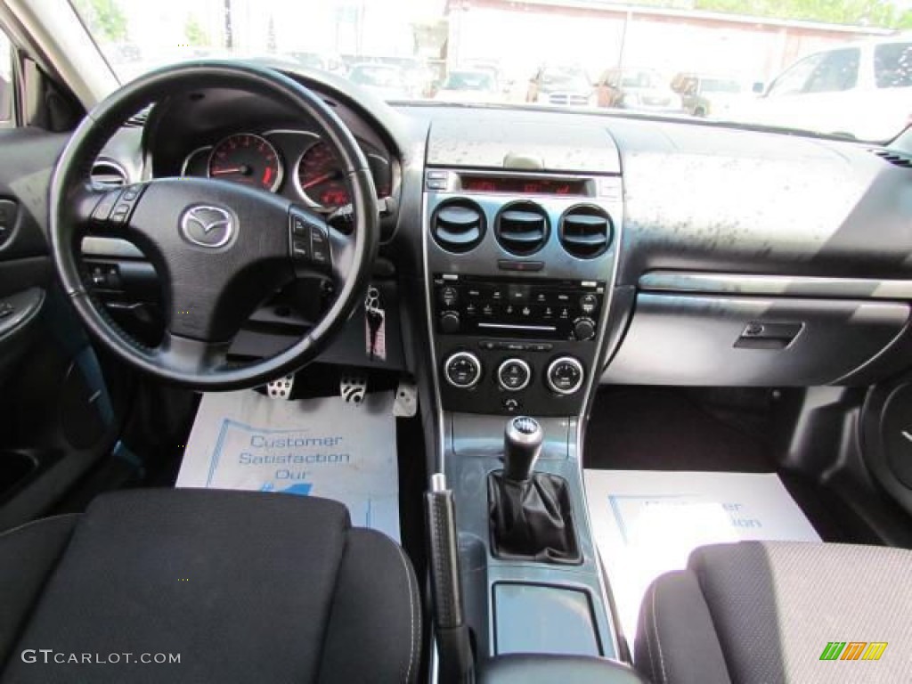 2006 MAZDA6 MAZDASPEED6 Sport - Whitewater Pearl Mica / Black photo #26