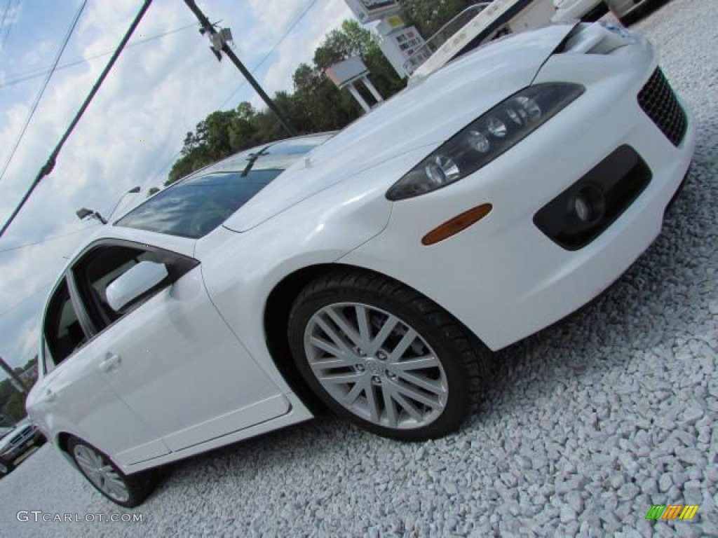 2006 MAZDA6 MAZDASPEED6 Sport - Whitewater Pearl Mica / Black photo #30