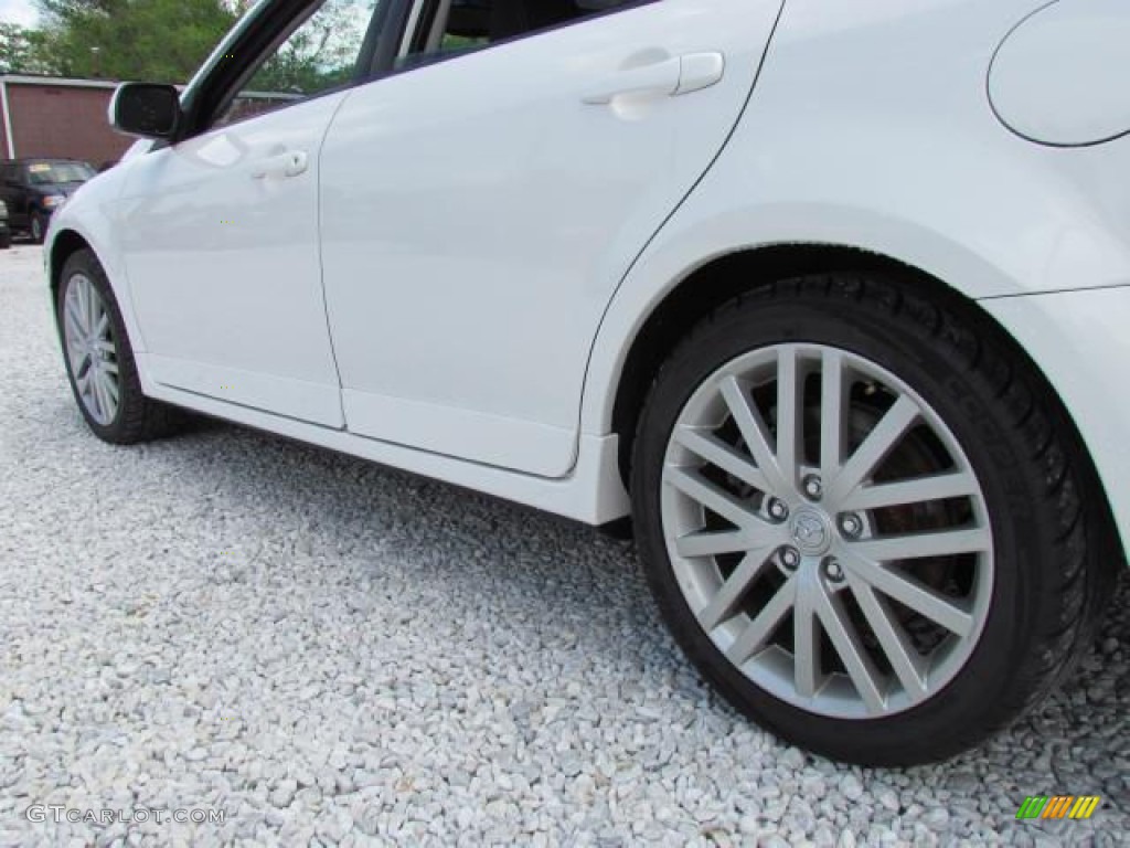 2006 MAZDA6 MAZDASPEED6 Sport - Whitewater Pearl Mica / Black photo #32