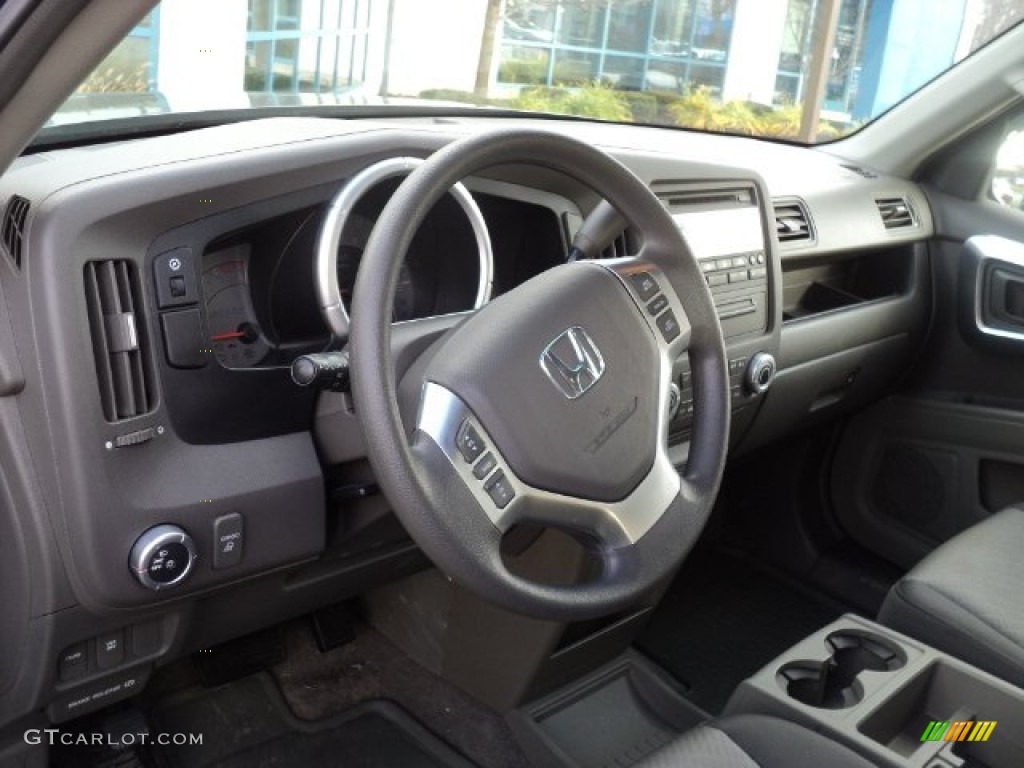 2007 Ridgeline RTS - Aberdeen Green Metallic / Gray photo #5