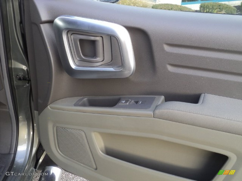 2007 Ridgeline RTS - Aberdeen Green Metallic / Gray photo #9