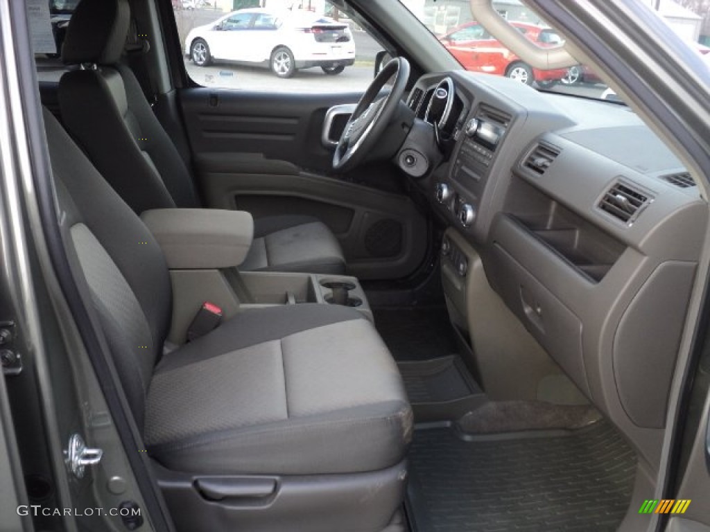 2007 Ridgeline RTS - Aberdeen Green Metallic / Gray photo #10