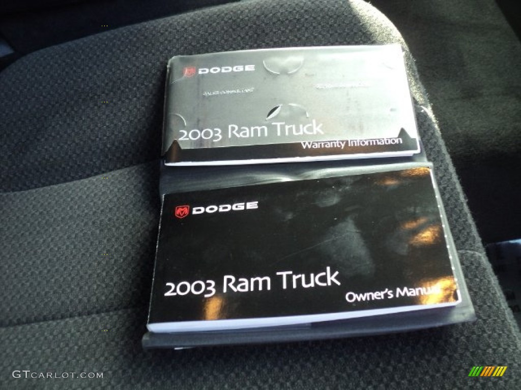 2003 Dodge Ram 2500 SLT Quad Cab Books/Manuals Photo #57642001