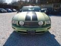 2005 Legend Lime Metallic Ford Mustang V6 Deluxe Coupe  photo #14