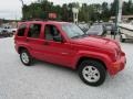 2004 Flame Red Jeep Liberty Limited 4x4  photo #2