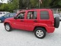 2004 Flame Red Jeep Liberty Limited 4x4  photo #9