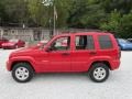 2004 Flame Red Jeep Liberty Limited 4x4  photo #10