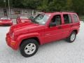 2004 Flame Red Jeep Liberty Limited 4x4  photo #11