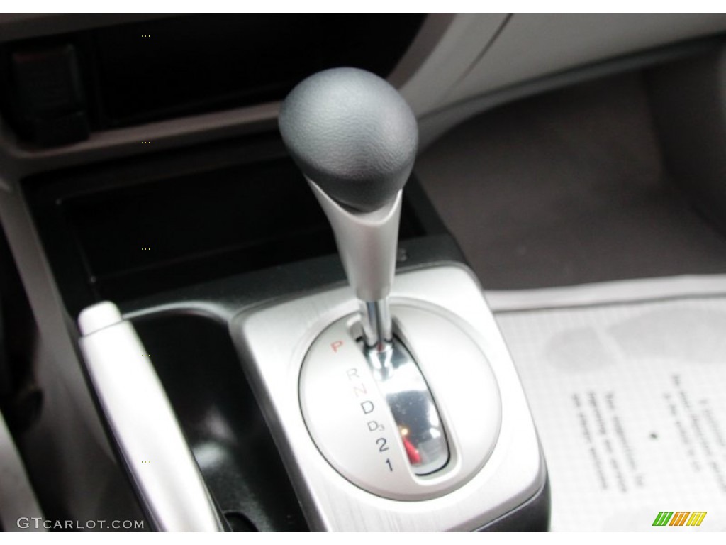 2009 Civic LX Sedan - Alabaster Silver Metallic / Gray photo #23